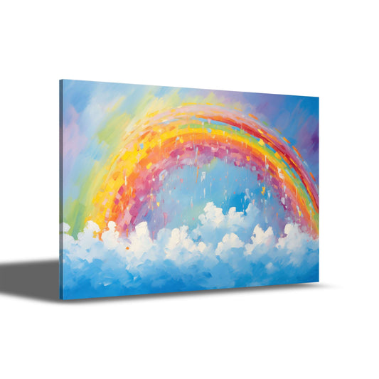 Freudige Regenbogen