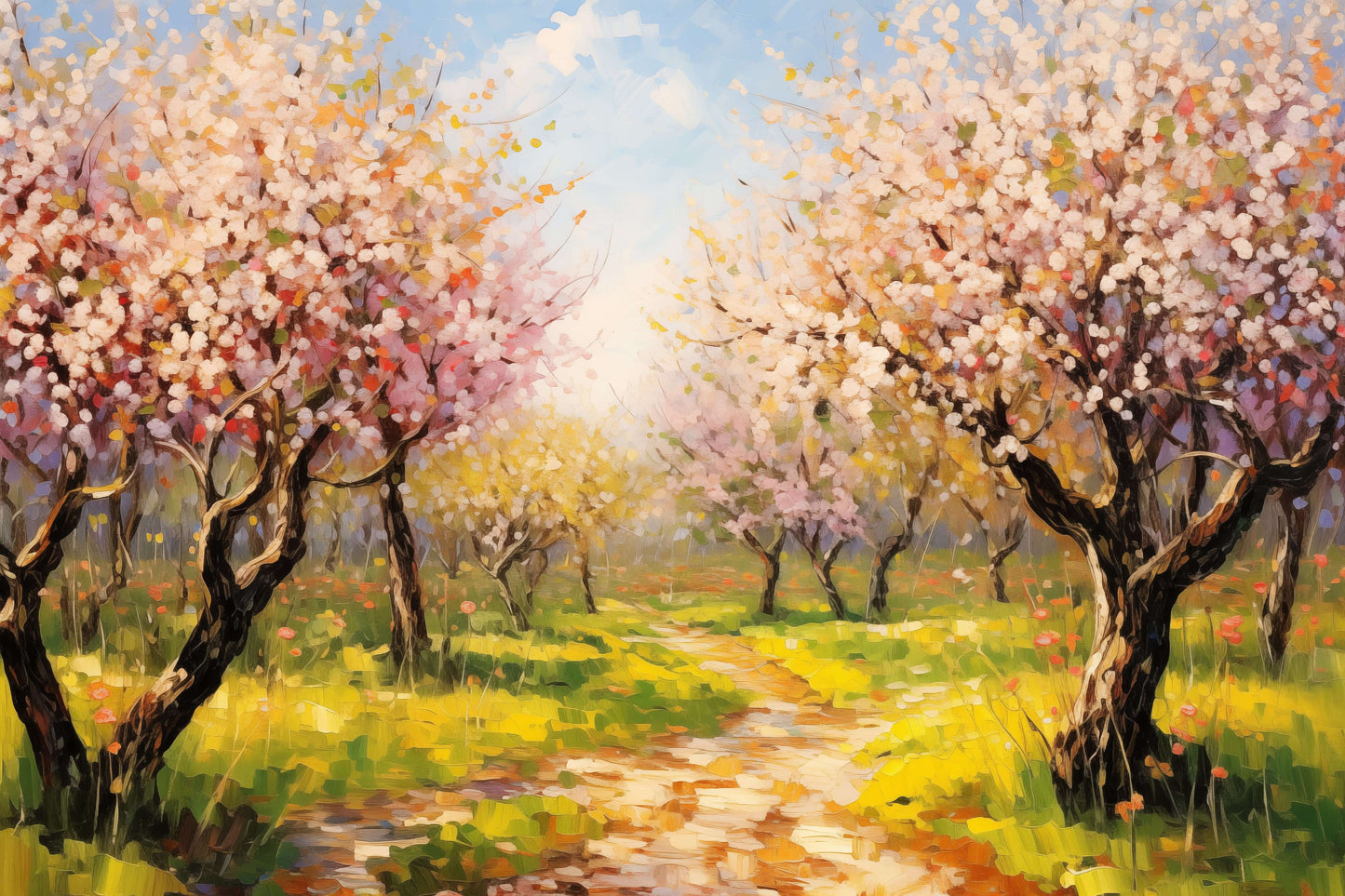 Sonnige Obstgärten