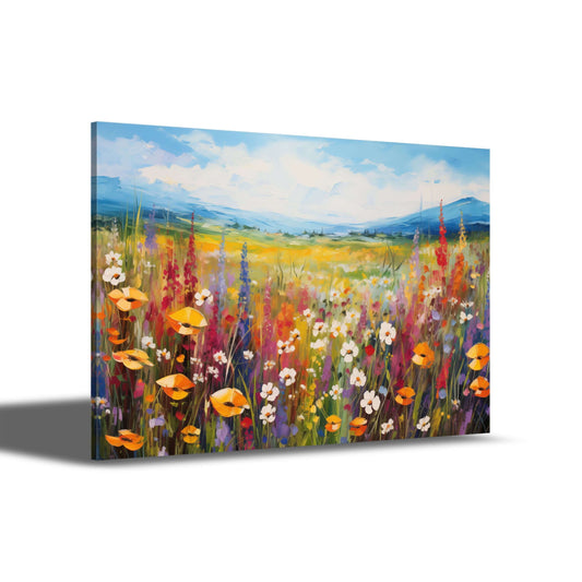 Lebendige Wildblumen