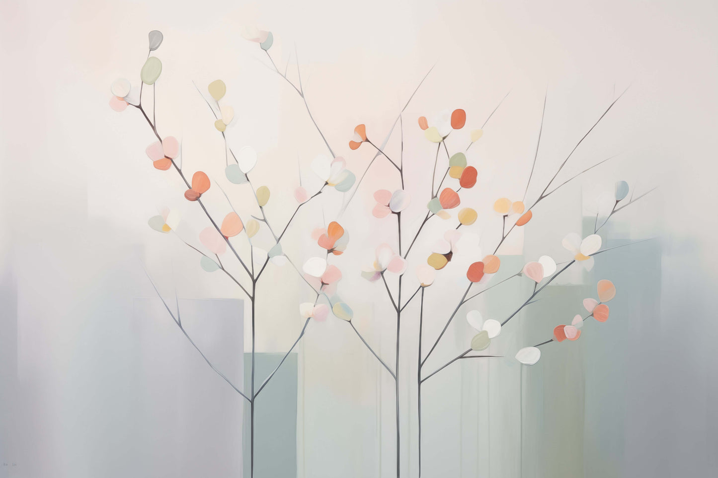 Pastellblüten-Serenität