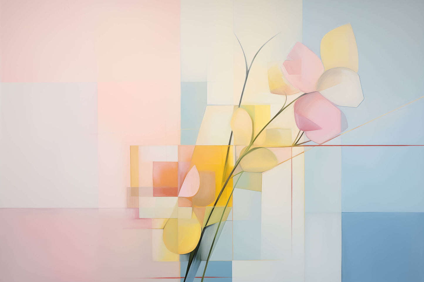 Subtile Geometrie in Blüte II