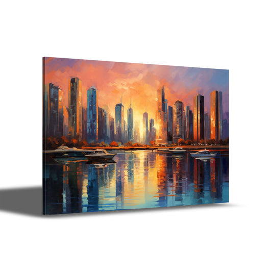 Skyline-Träumerei