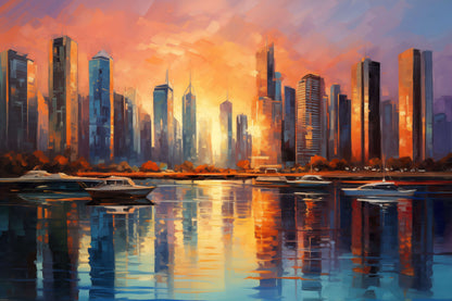 Skyline-Träumerei