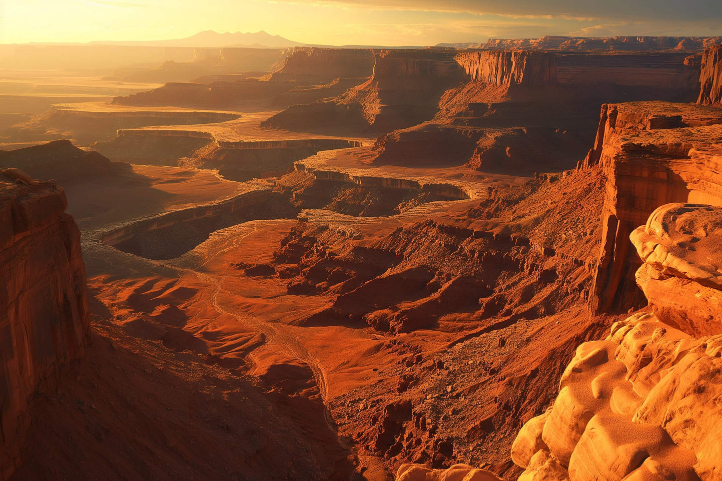 Purpurrote Canyons