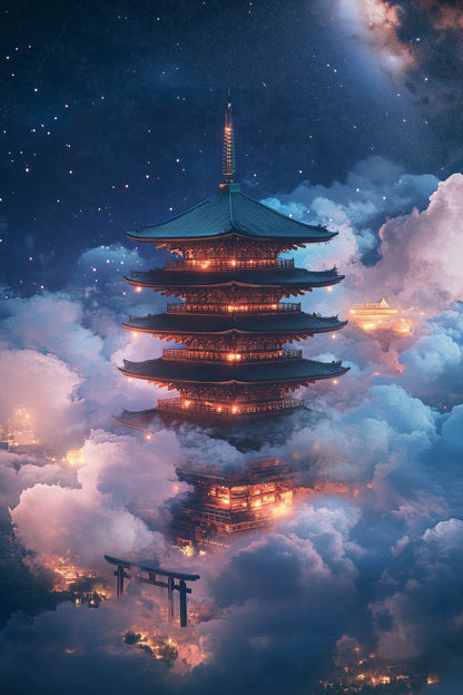 Pagode der Galaxien I