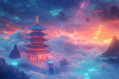 Pagode der Galaxien II