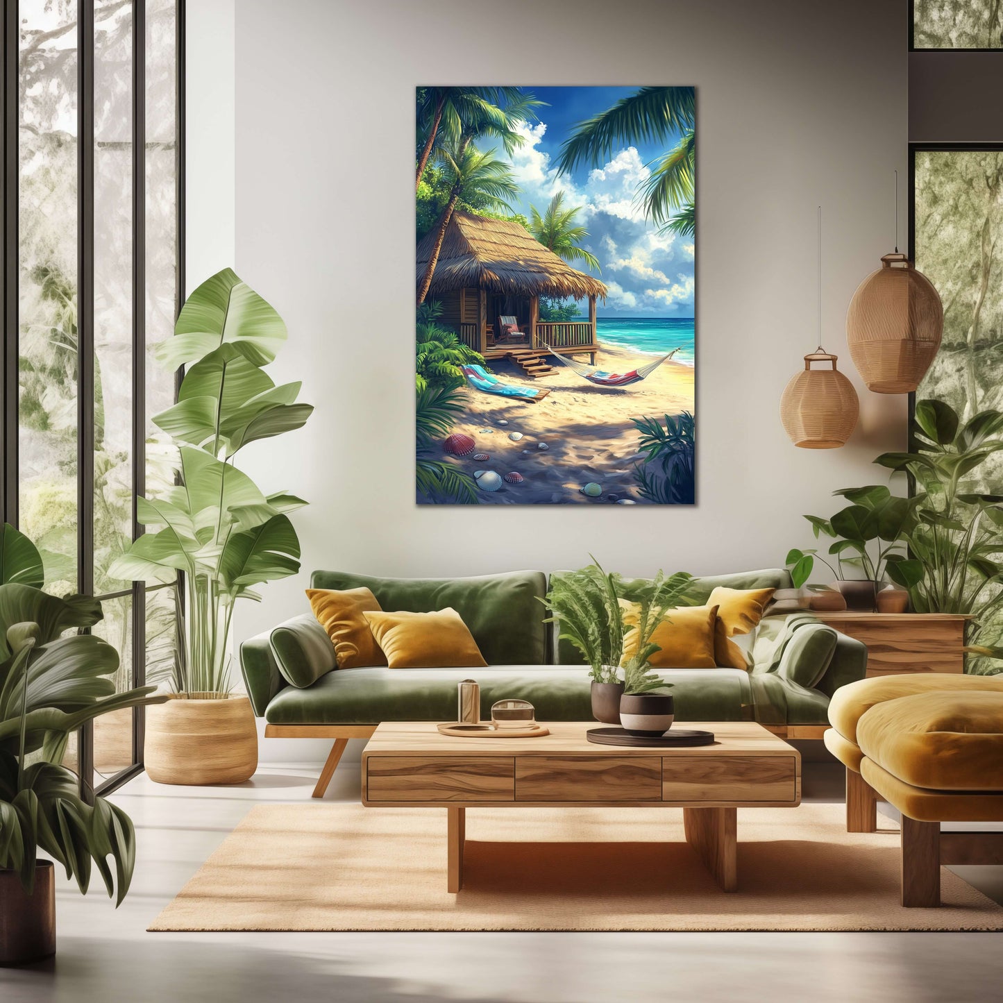 Palmengarten im Paradies