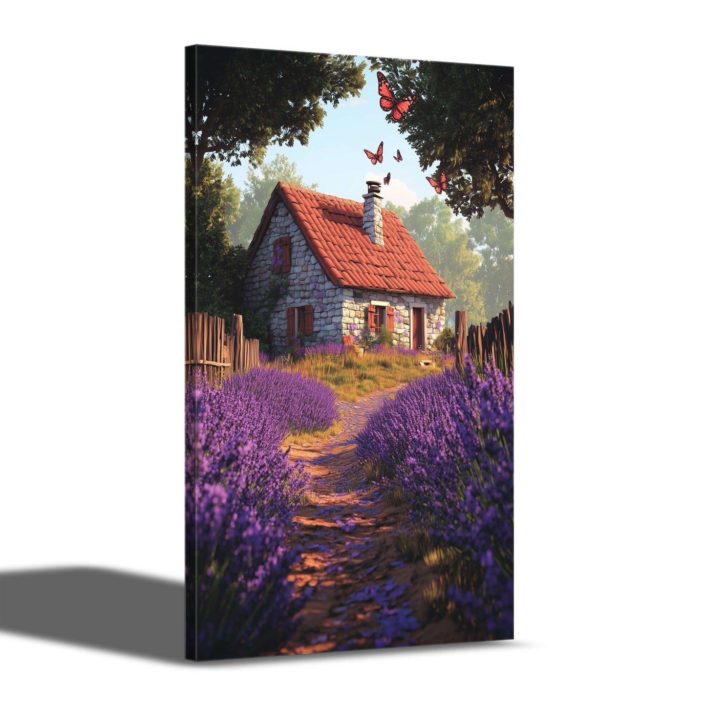 Zwischen Lavendel und Schmetterlingen