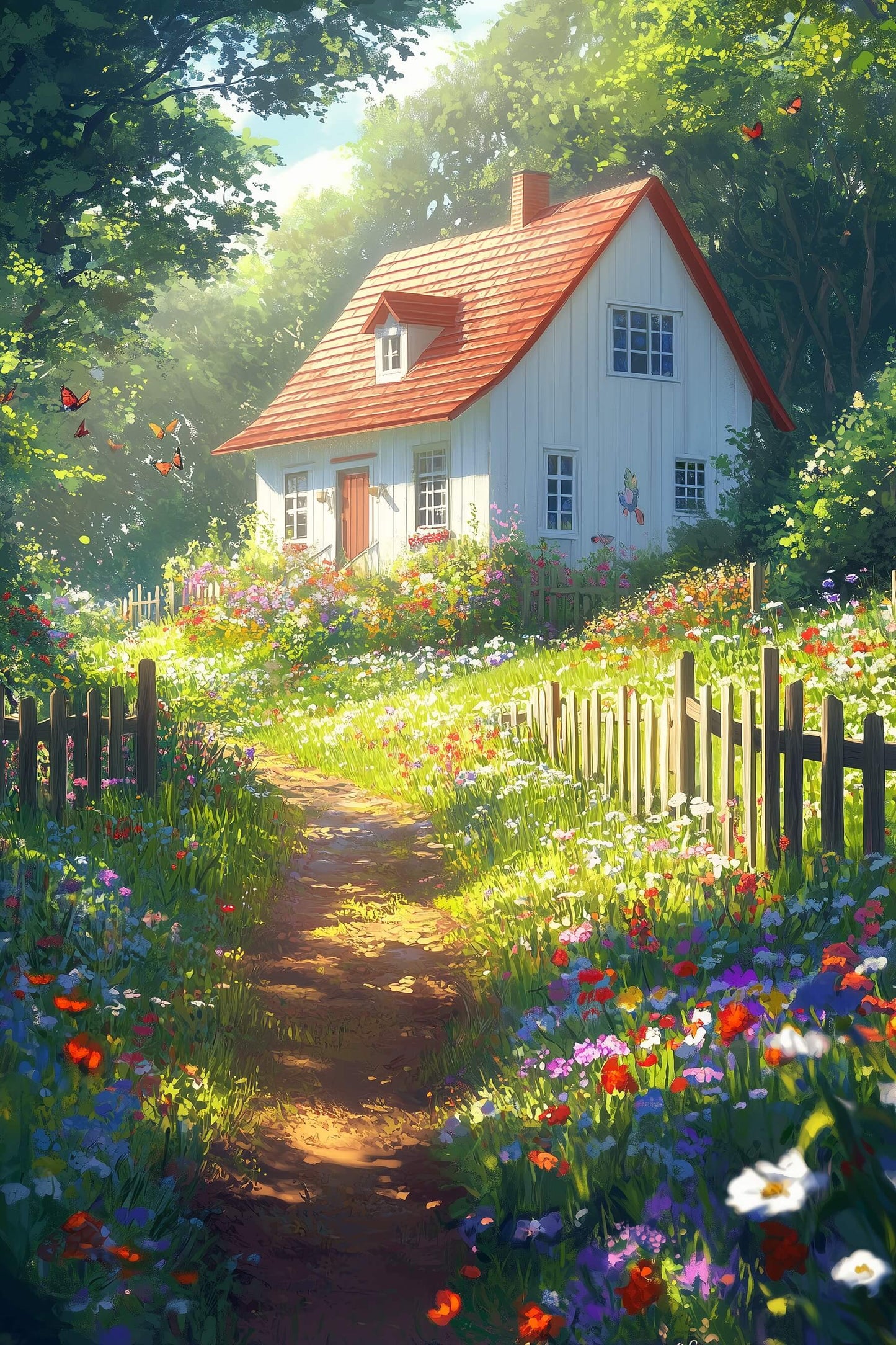 Wildblumen Idylle
