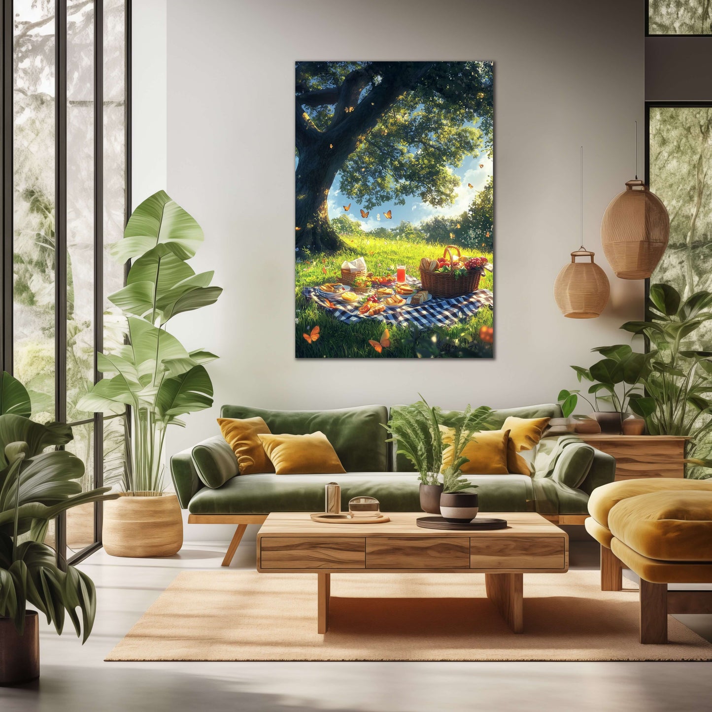 Sommertraum unter Eichen
