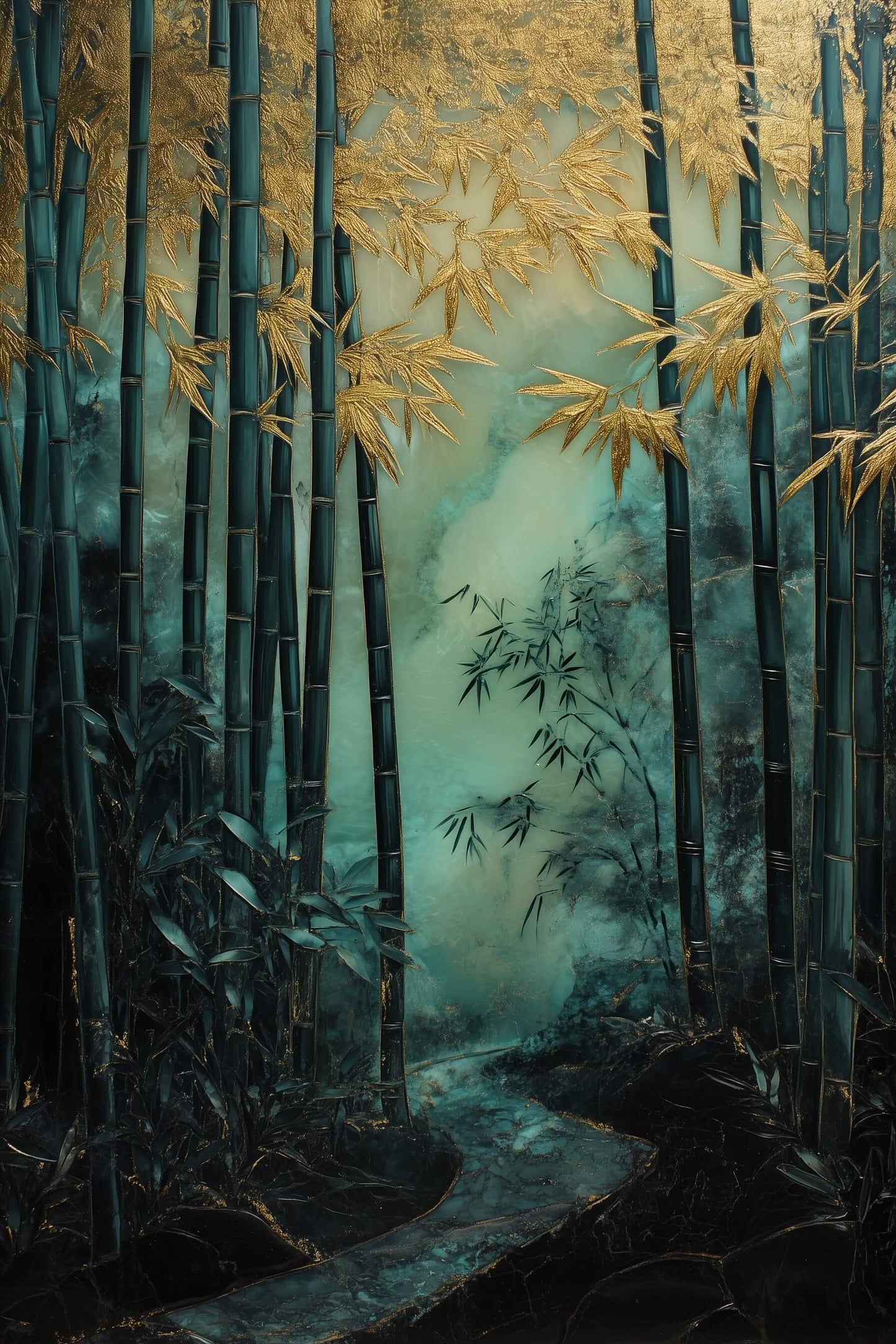 Mysterium des Bambuspfades