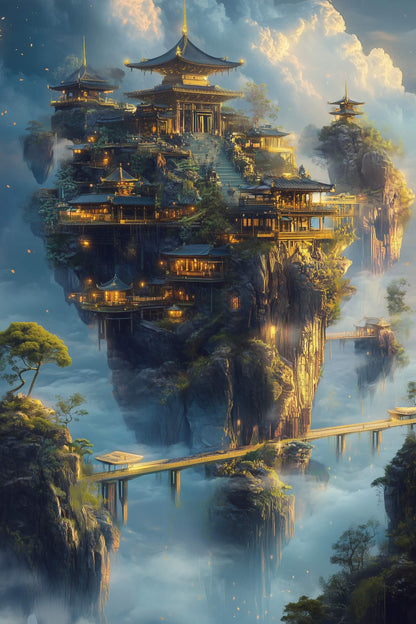 Schwebender Tempel