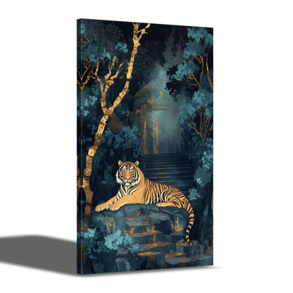 Tiger der alten Stätte