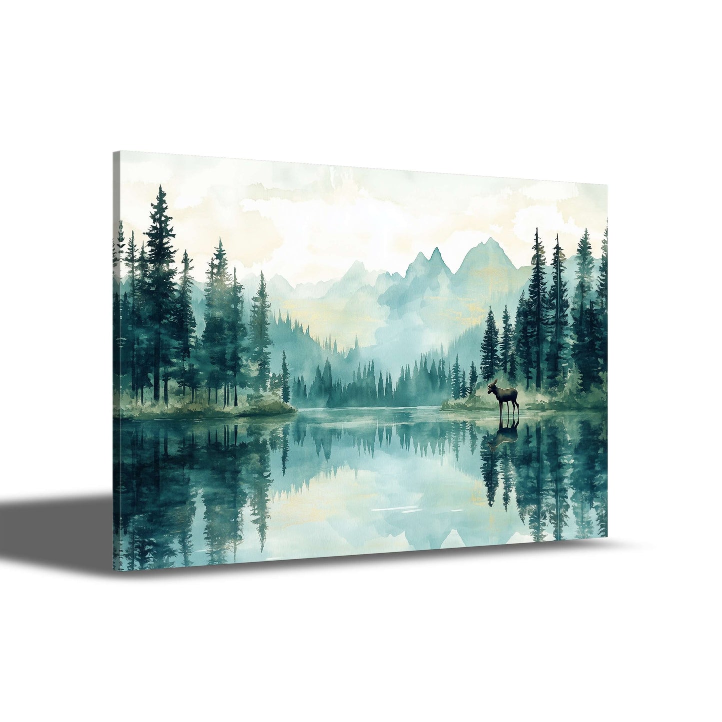Reflexion der Berge